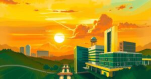 A vibrant skyline of Nigeria symbolizing unity and hope, representing the vision of a transformed nation.