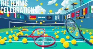 Rwandan tennis trailblazer honored at awards, showcasing tennis excellence and cultural celebration.