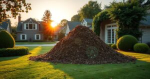 Political tension in Argentina with manure dumped outside a house, reflecting turmoil and protests.