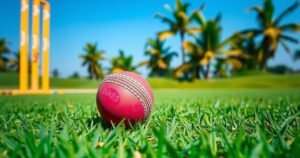 Australia's cricket team in Jamaica, focusing on the pitch and equipment for the Ashes series.